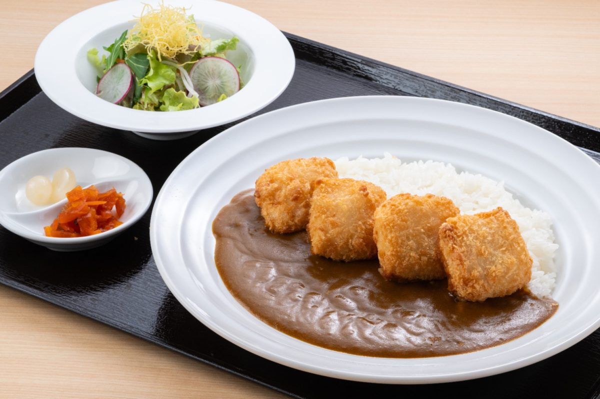 海老カツカレーセット